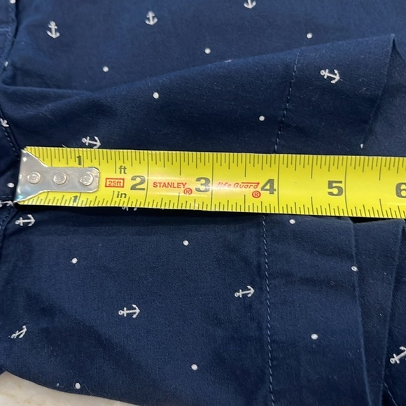 Nautica Signature Embroidered Shorts – Navy Blue | Women’s Size 10 - Picture 12 of 15